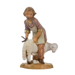 Pastore tosa pecora cm 12