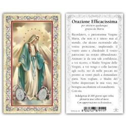 Immagini oro a caldo (100 pz) con preghiera sul retro