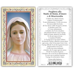 Immagini oro a caldo (100 pz) con preghiera sul retro