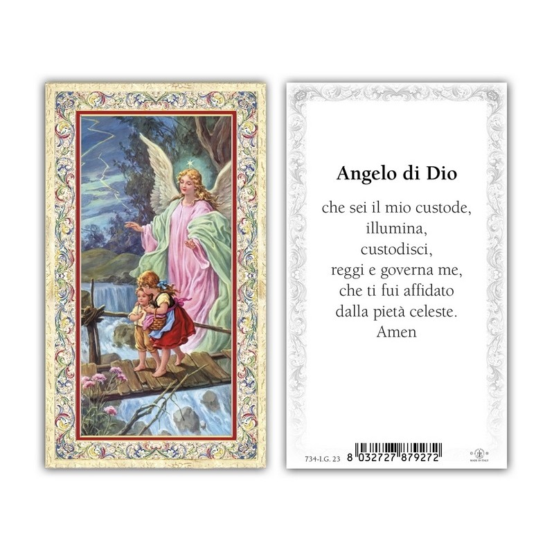 Immagini oro a caldo (100 pz) con preghiera sul retro