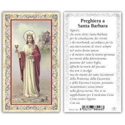 Immagini oro a caldo (100 pz) con preghiera sul retro