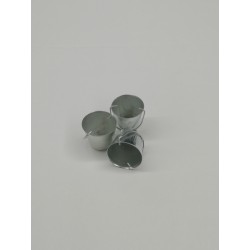 Set 3 secchi color argento