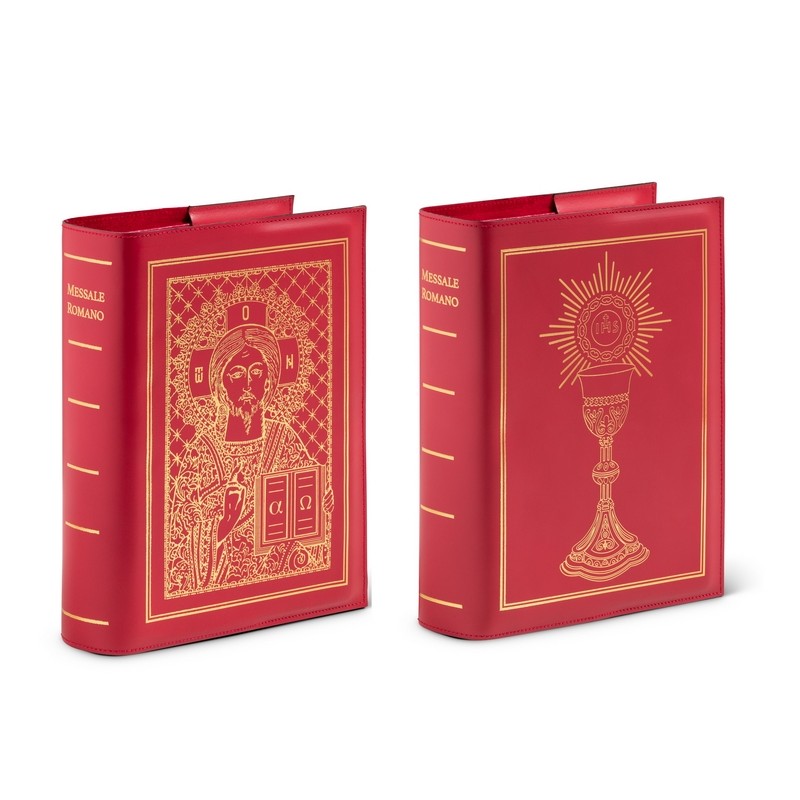 Coprilibro in vero cuoio per la nuova edizione del Messale