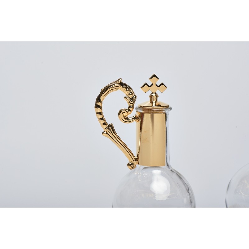 Ampolline magnetiche vassoio dorato