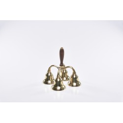 Campanello a quattro suoni con manico in legno