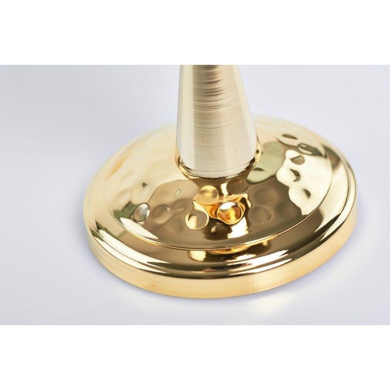 Calice decorato dorato cm. 14