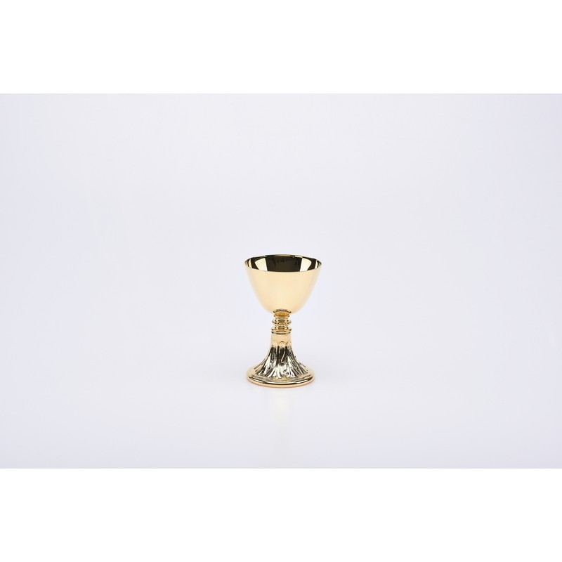 Calice S. Marco con base in fusione ottone dorato cm. 12