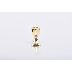 Calicetto dorato cm. 11