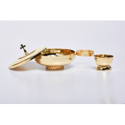 Due specie ottone dorato