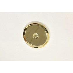 Patena dorata Ø cm. 7