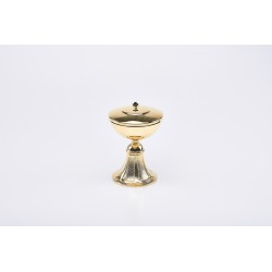 Pisside dorata  economica cm. 16