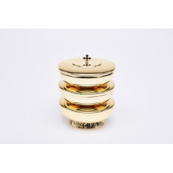 Pisside per concelebrazione a tre piani Ø cm. 14