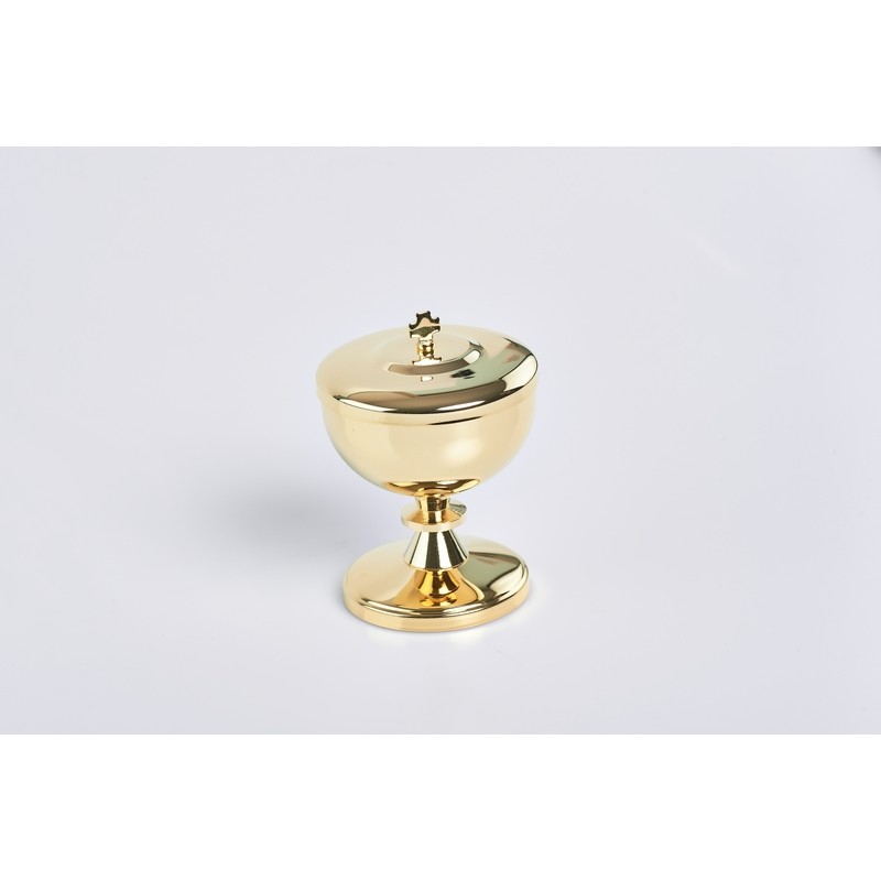 Pisside stelo dorata cm. 13