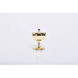 Pisside stelo dorata cm. 13