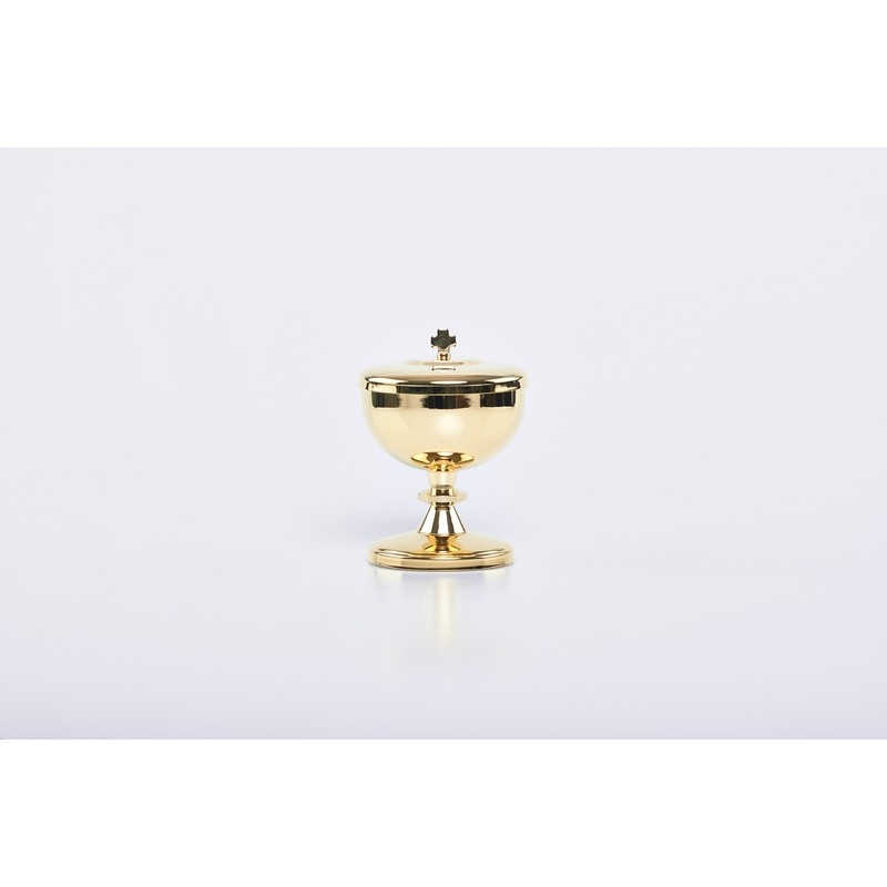 Pisside stelo dorata cm. 13