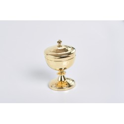 Pisside stelo dorata cm. 13