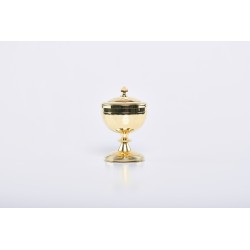 Pisside stelo dorata cm. 13