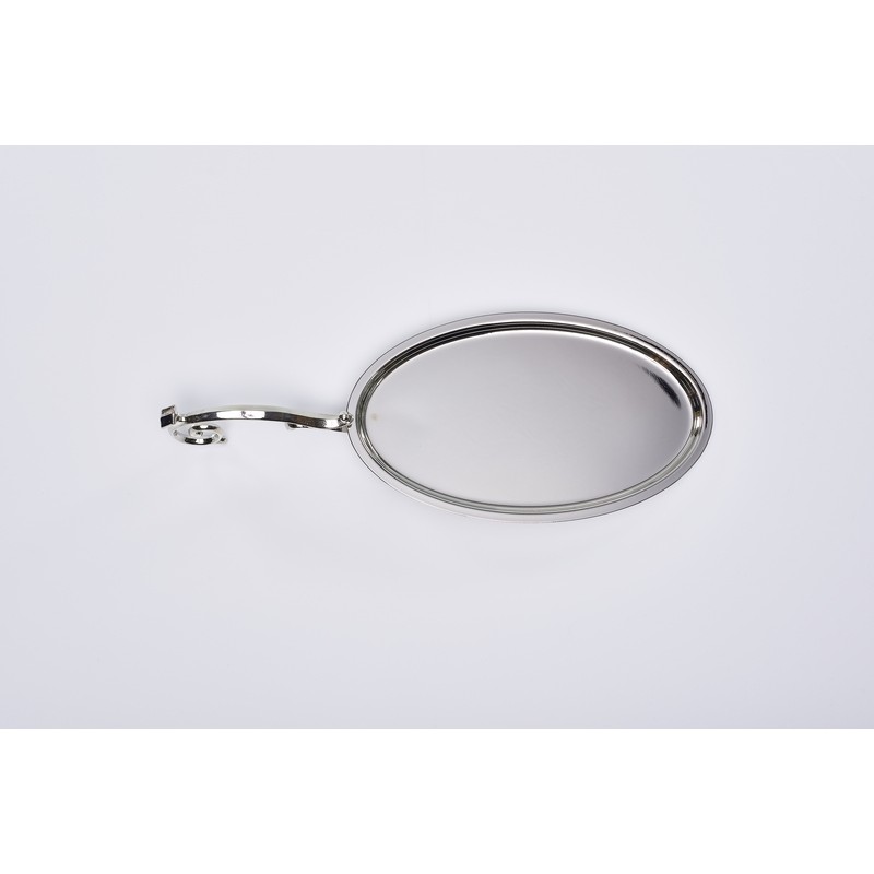 Vassoio per Comunione con manico nikelato