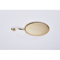 Vassoio per Comunione con manico dorato