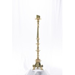 Base candeliere Barocco dorato cm. 100