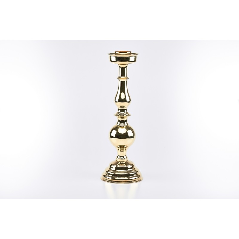 Candeliere Boccia dorato cm. 40