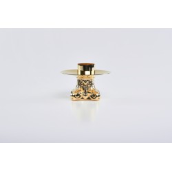 Candeliere in fusione bossolo cm. 4