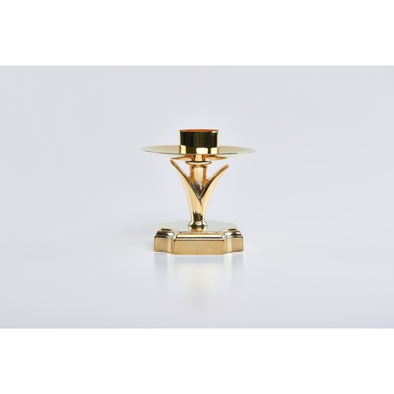 Candeliere quadro bossolo cm. 4