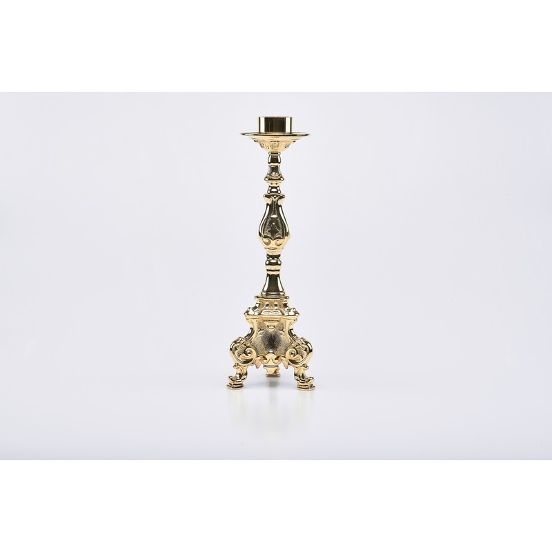 Candeliere Rococò dorato cm. 30