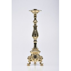 Candeliere Rococò dorato cm. 50