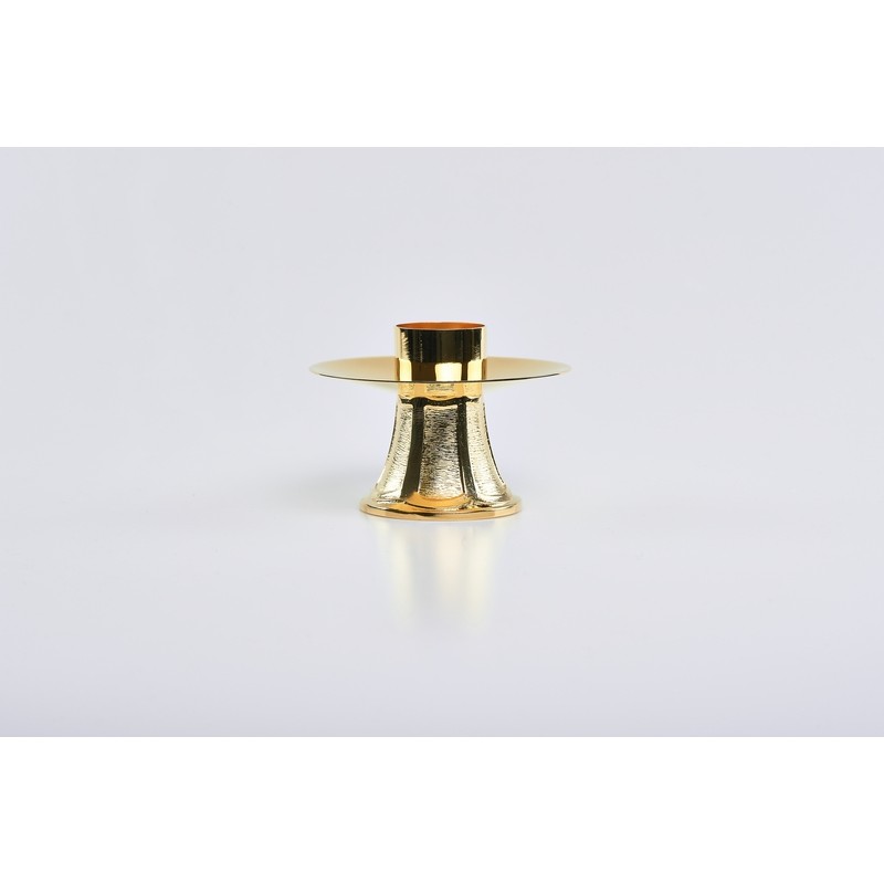 Candeliere semplice bossolo cm. 4