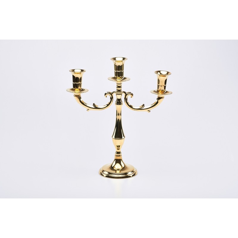 Candeliere tre fiamme alto