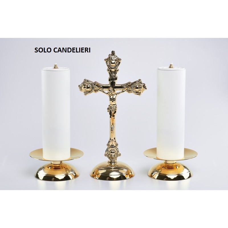 Coppia candelieri completi