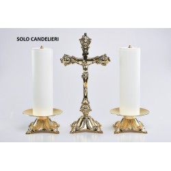 Coppia candelieri completi