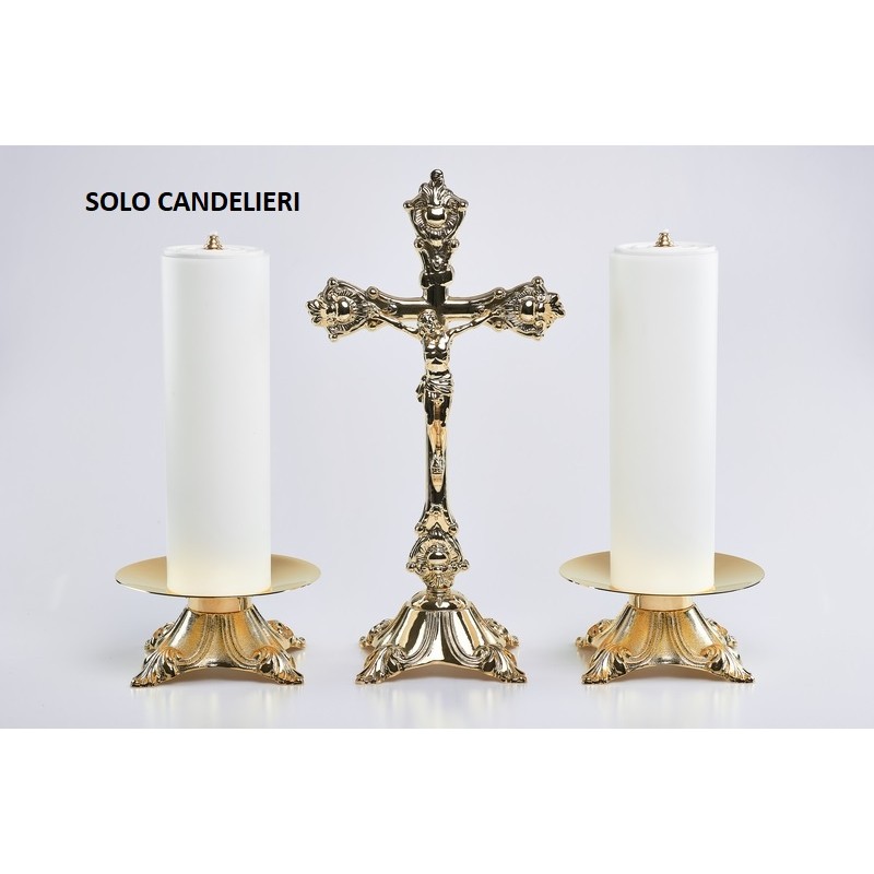 Coppia candelieri completi