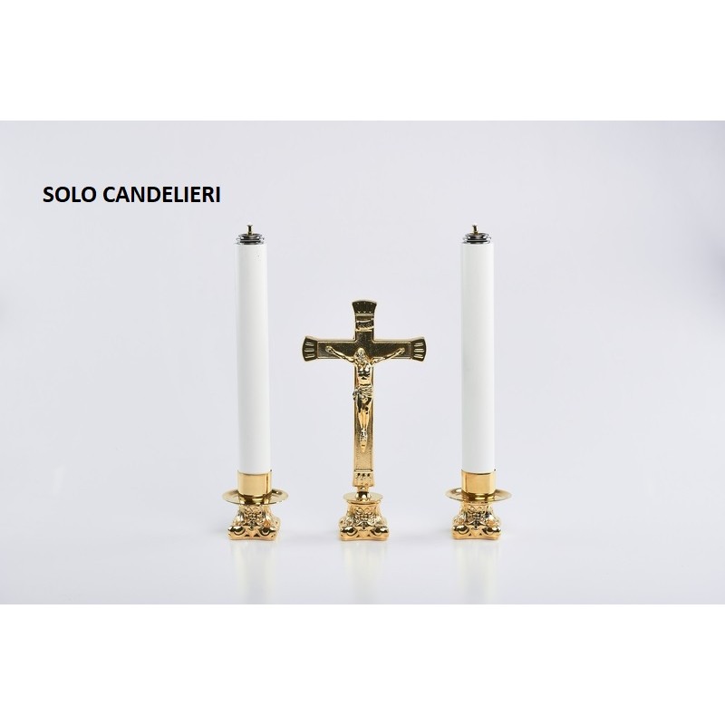 Coppia candelieri completi