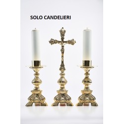 Coppia Candelieri completo cm. 31