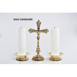 Coppia candelieri in fusione completi