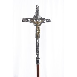 Croce Astile nikel senza base cm. 200x35