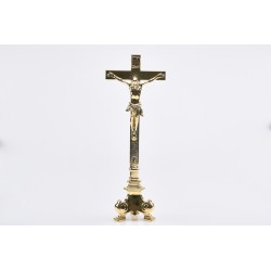 Croce su base barocca alt. cm. 43