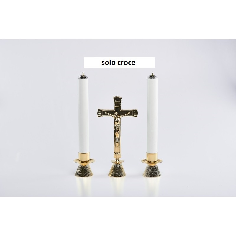 Croce su base conetto alt. cm. 24