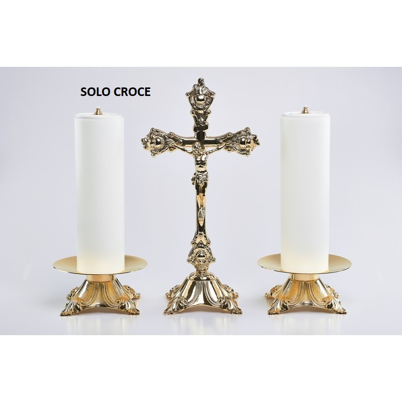 Croce su base fusa alt. cm. 36