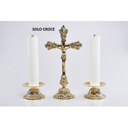 Croce su base tonda alt. cm. 36