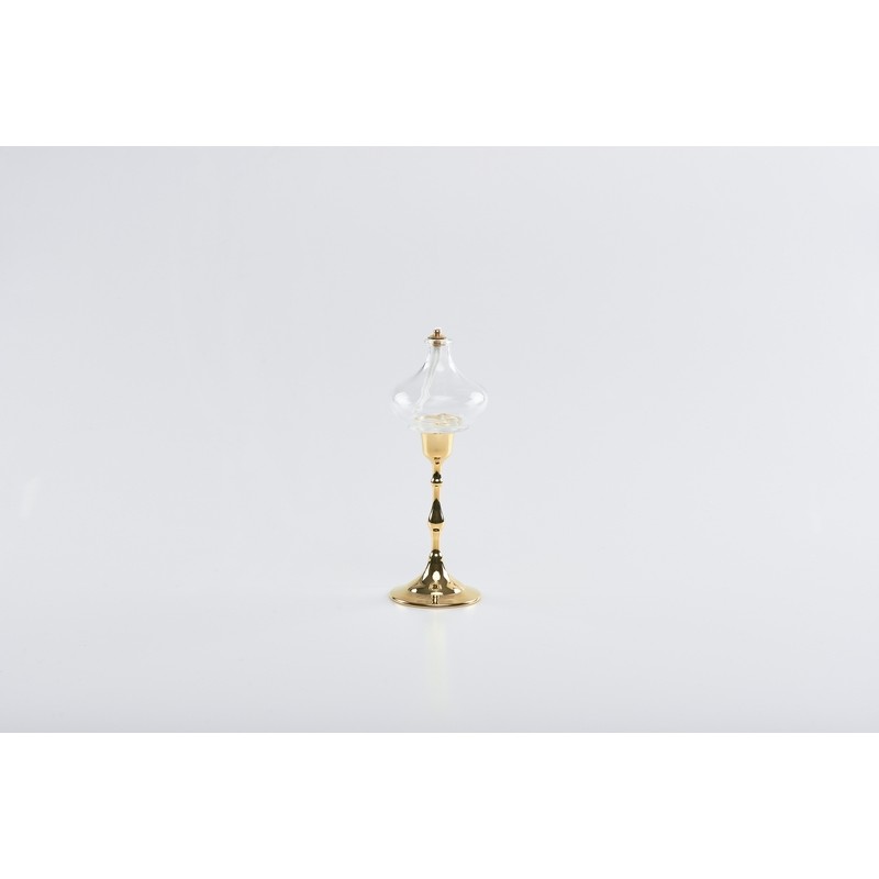 Cipollina vetro su stelo cm. 18