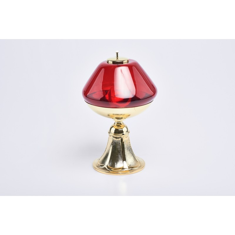 Lampada rossa a cera liquida alt. 21