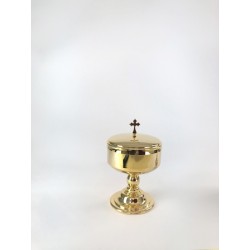 Pisside fontana grande dorata cm. 19