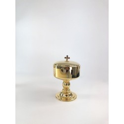 Pisside Fontana grande dorata cm. 14,5