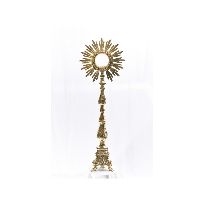 Ostensorio in stile 700 altezza cm. 100