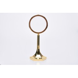 Teca dorata da esposizione Ostia Magna cm. 40 Ø cm. 15