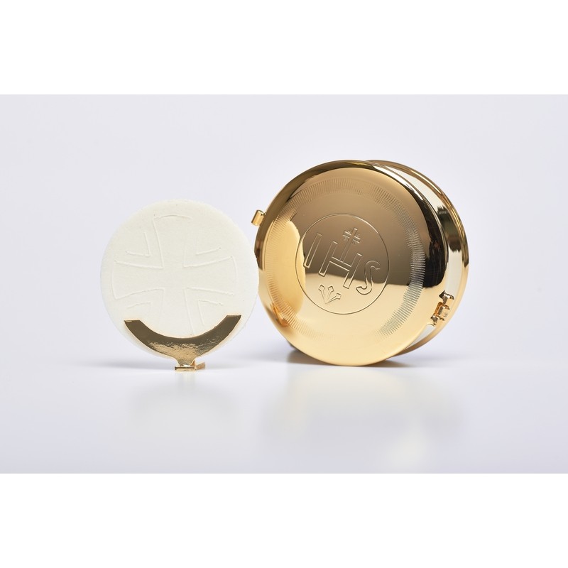 Scatola porta ostie con lunetta