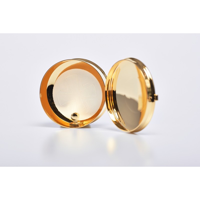 Scatola porta ostie con lunetta